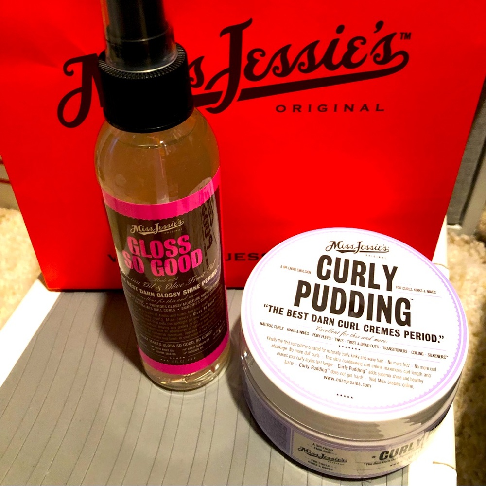 Miss Jessie’s Gloss So Good & Curly Pudding